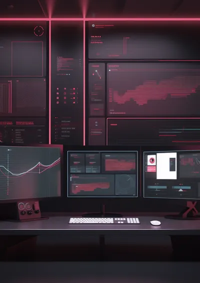 IT technician at work